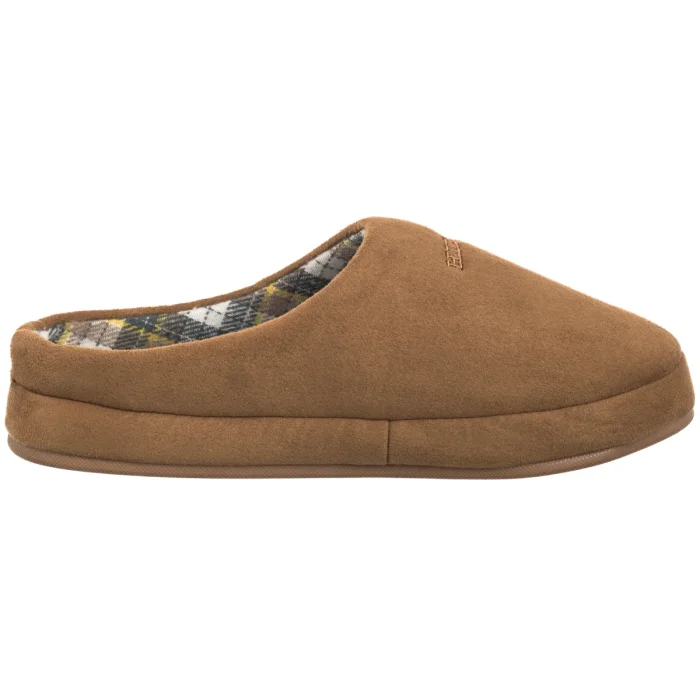 Kapcie Tommy Hilfiger Hilfiger M Sde Check House Shoe Desert Khaki FM0FM05615 GWJ – zdjęcie 3