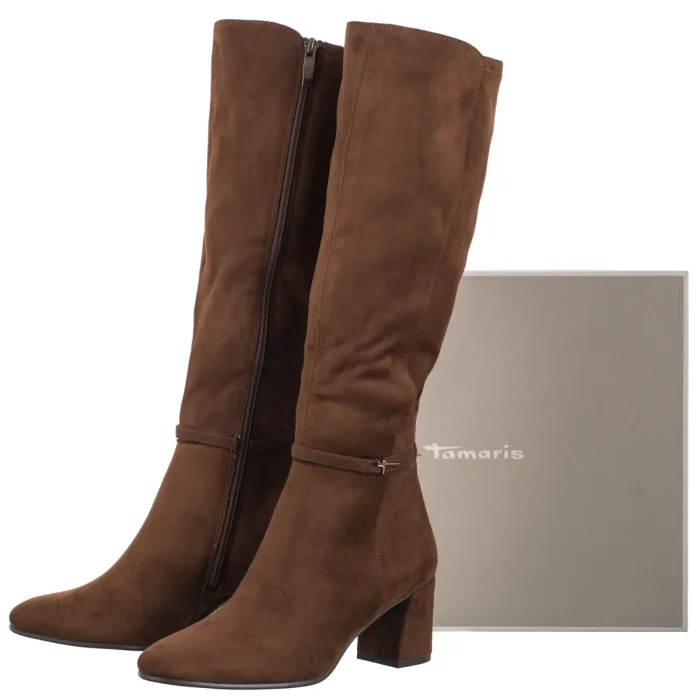 Kozaki Tamaris Brązowe 1-25513-45 311 Muscat – zdjęcie 6