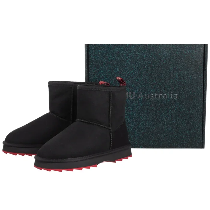 Buty EMU Australia Sharky Mini Black/Cherry W12434 – zdjęcie 6