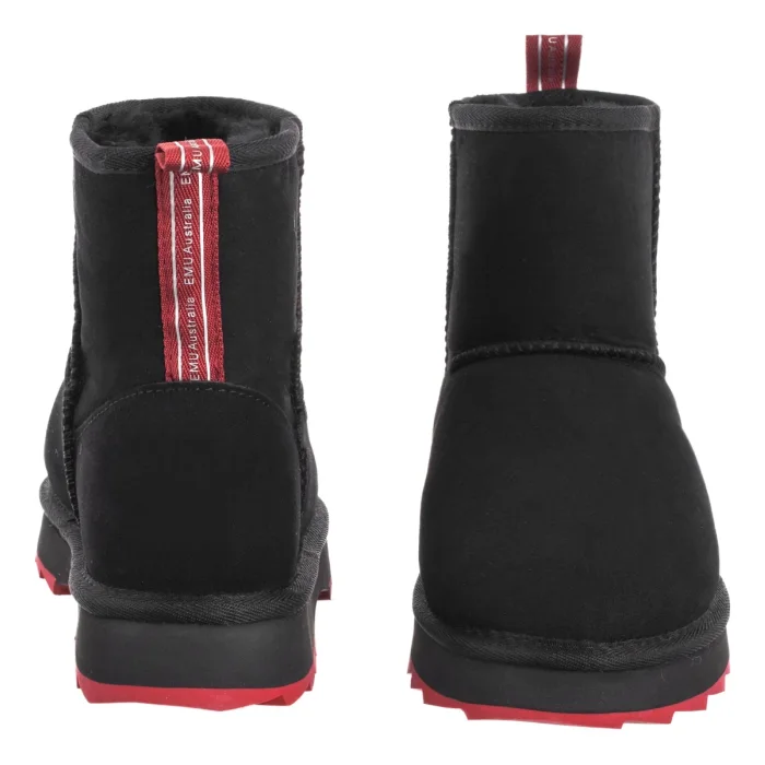 Buty EMU Australia Sharky Mini Black/Cherry W12434 – zdjęcie 4