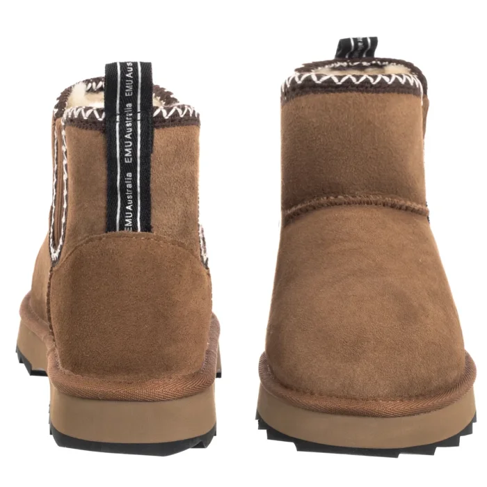 Botki EMU Australia Higgie Chestnut W13198 – zdjęcie 5