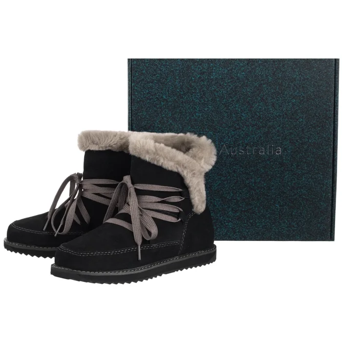 Botki EMU Australia Thorsby Black W13215 – zdjęcie 6