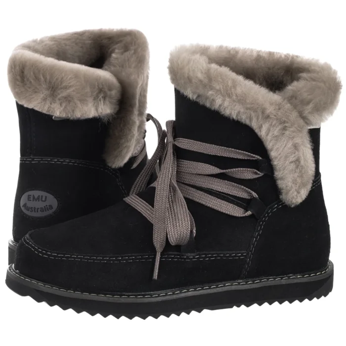 Botki EMU Australia Thorsby Black W13215 – zdjęcie 1