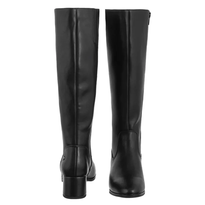 Kozaki Maciejka Czarne A7165-01/00-7 – zdjęcie 4