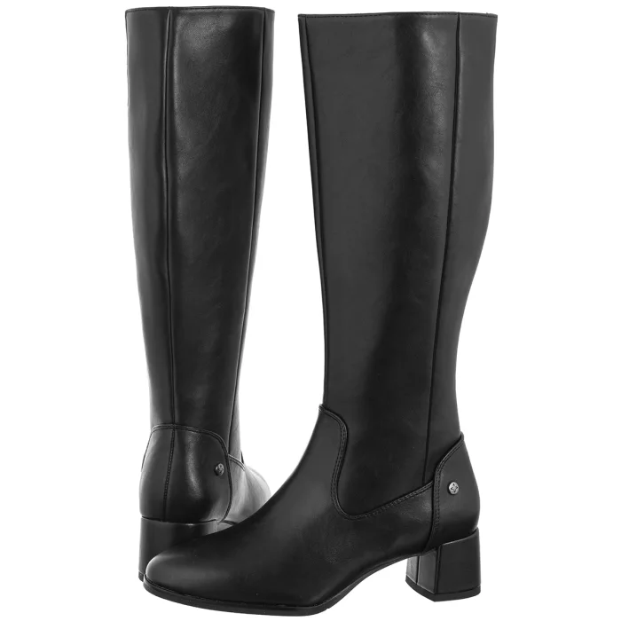 Kozaki Maciejka Czarne A7165-01/00-7 – zdjęcie 1