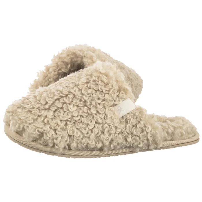 Kapcie Calvin Klein Close Slipper Fur Marshmallow YW0YW01975 YAL – zdjęcie 1