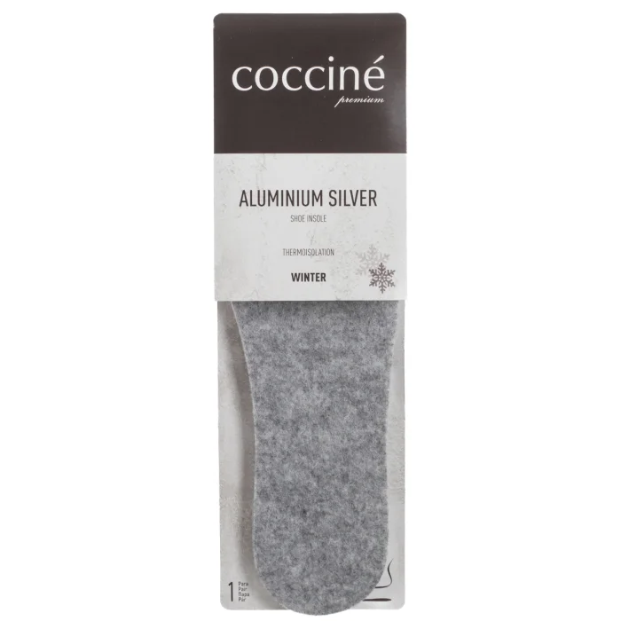 Wkładki do butów Coccine Aluminium Silver  – zdjęcie 1