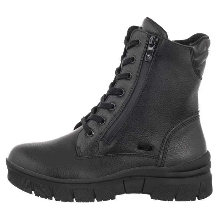 Botki Caprice Czarne 9-26235-41 022 Black Nappa  – zdjęcie 2