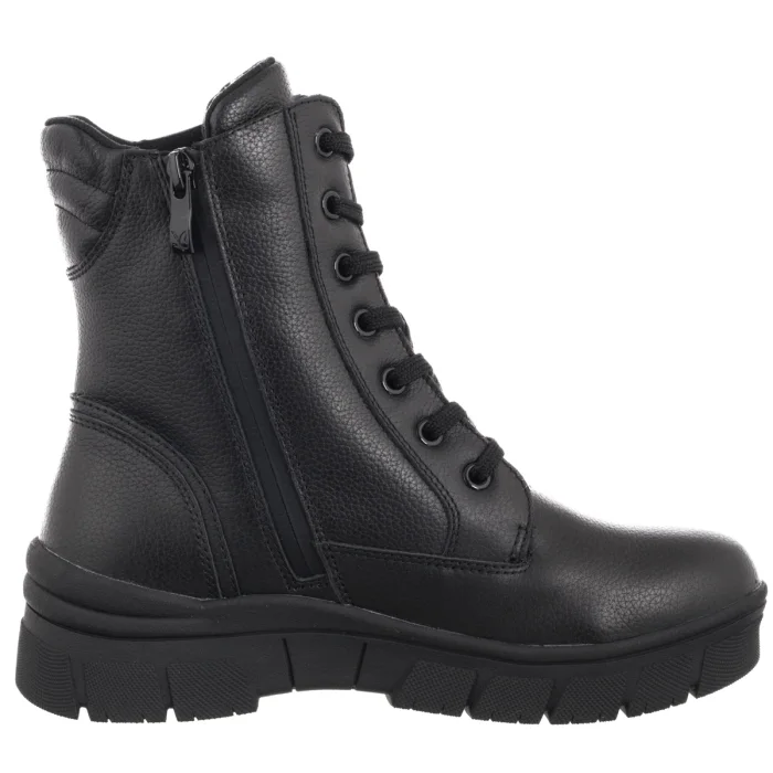 Botki Caprice Czarne 9-26235-41 022 Black Nappa  – zdjęcie 3