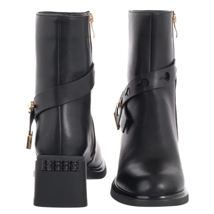 Botki Maciejka Czarne K7183-01/00-8 – zdjęcie 4