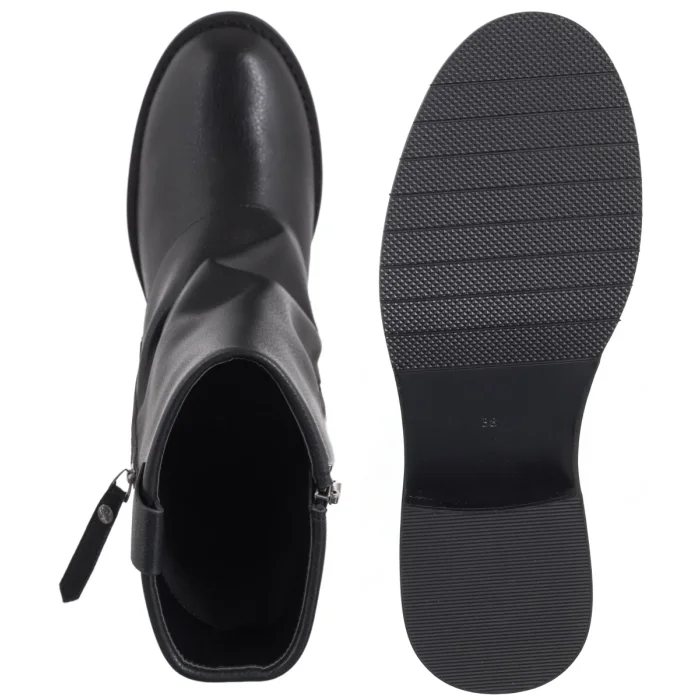 Botki Maciejka Czarne K7213-01/00-8 – zdjęcie 5