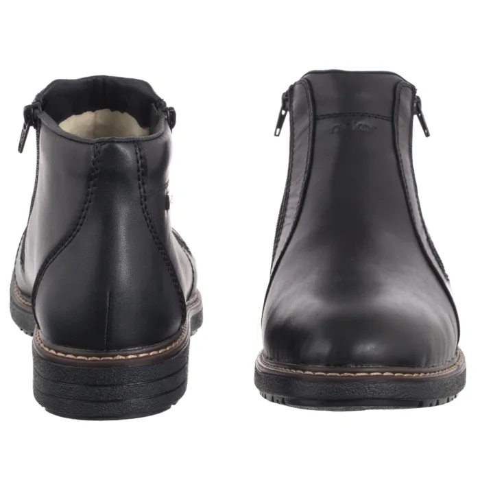 Trzewiki Rieker Czarne 33160-00 Black – zdjęcie 4