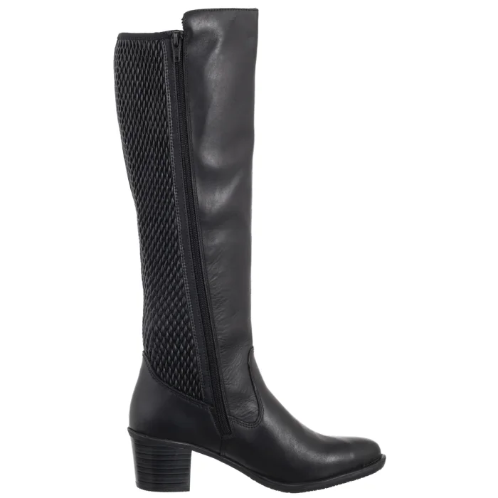 Kozaki Rieker Czarne Y2050-00 Black – zdjęcie 3