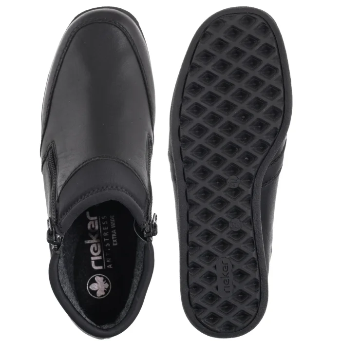 Botki Rieker Czarne 47270-00 Black – zdjęcie 5