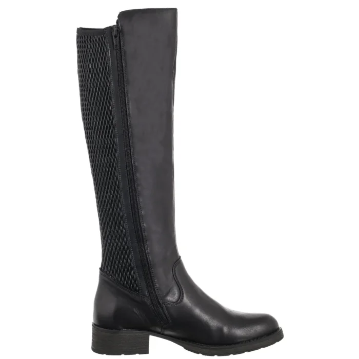 Kozaki Rieker Czarne Z9591-00 Black – zdjęcie 3