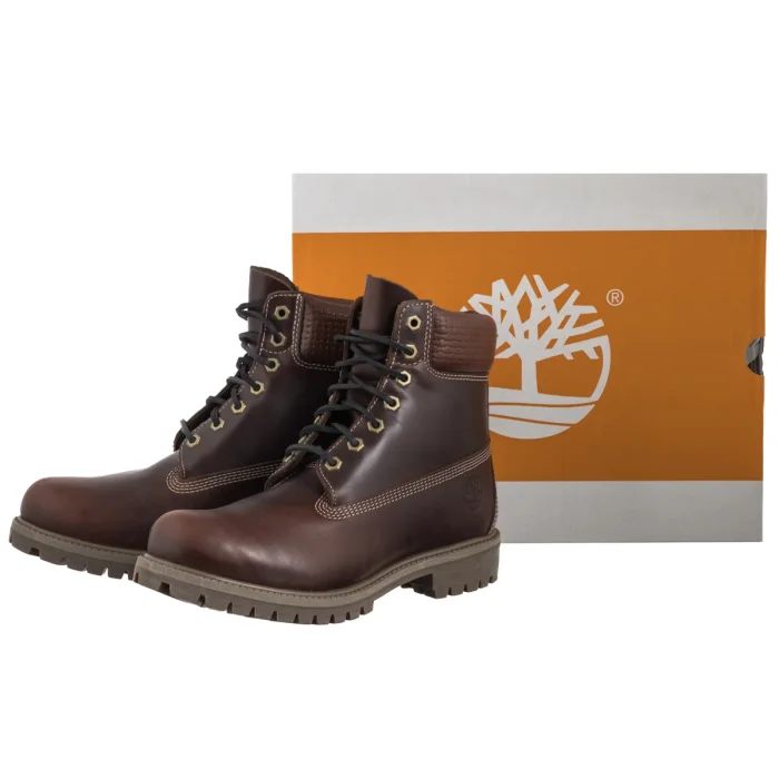 Trapery Timberland Premium 6 In Lace Waterproof MD Brown Full Grain 0A2P6W EIU – zdjęcie 6