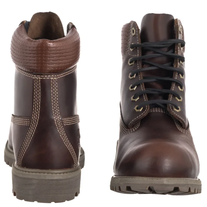Trapery Timberland Premium 6 In Lace Waterproof MD Brown Full Grain 0A2P6W EIU – zdjęcie 4