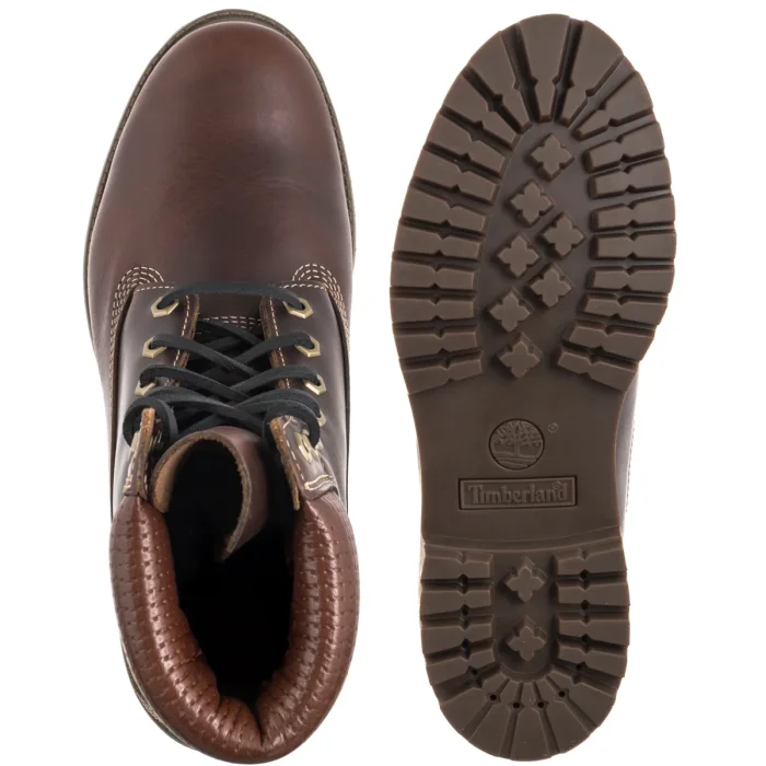 Trapery Timberland Premium 6 In Lace Waterproof MD Brown Full Grain 0A2P6W EIU – zdjęcie 5