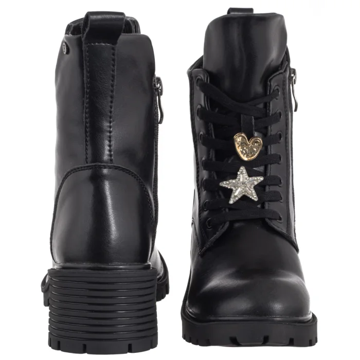 Botki Filippo Czarne DBT7132/25 BK – zdjęcie 4