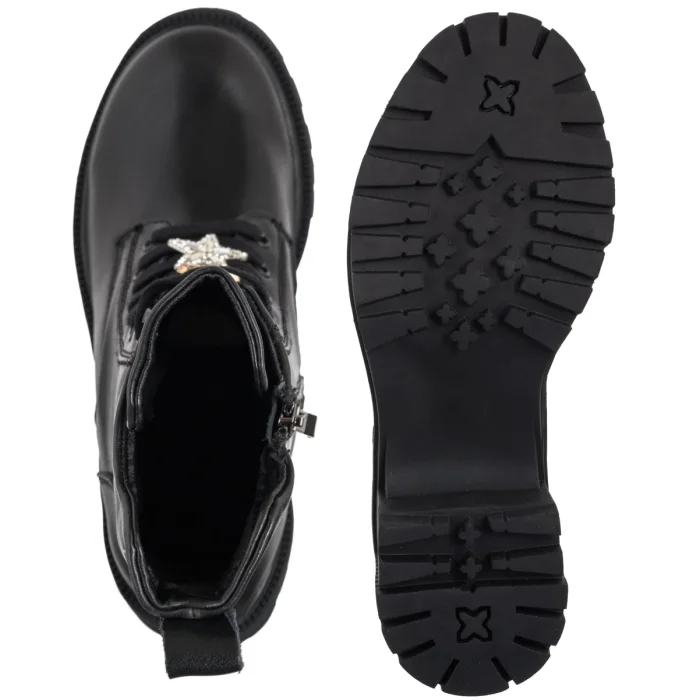 Botki Filippo Czarne DBT7132/25 BK – zdjęcie 5