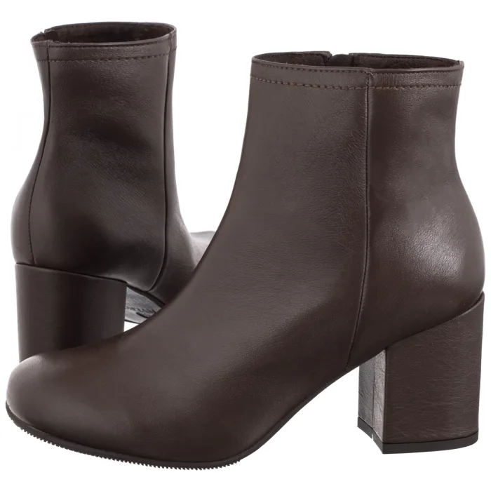 Botki Ryłko Brązowe K7VK6___ _9RM – zdjęcie 1