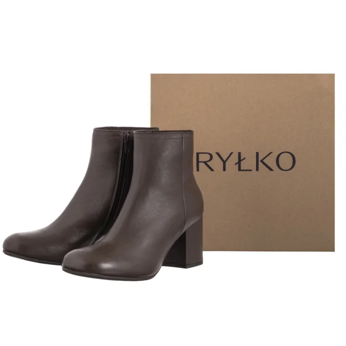 Botki Ryłko Brązowe K7VK6___ _9RM – zdjęcie 6