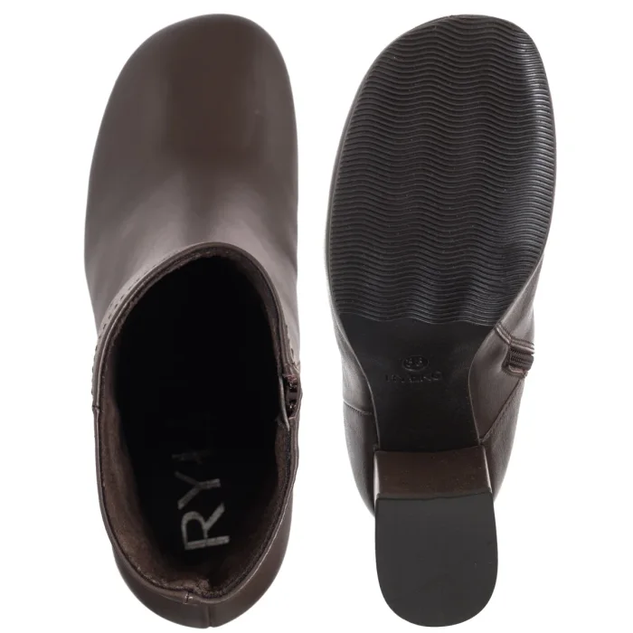 Botki Ryłko Brązowe K7VK6___ _9RM – zdjęcie 5