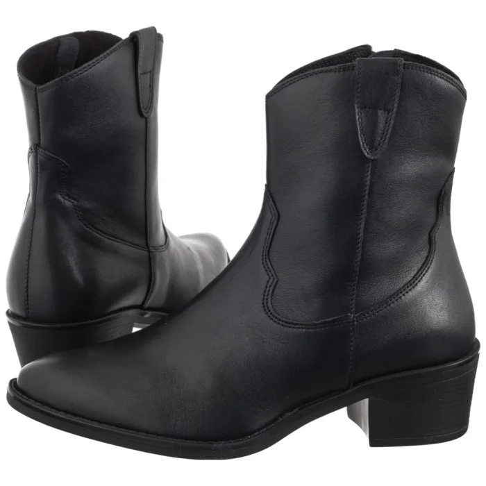 Kowbojki Ryłko Czarne 4ZVB8___ _WD8 – zdjęcie 1