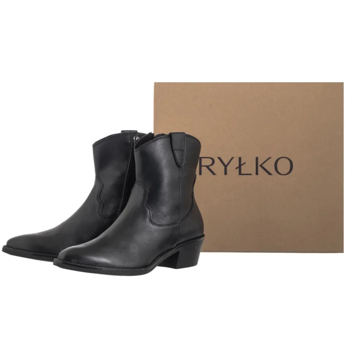 Kowbojki Ryłko Czarne 4ZVB8___ _WD8 – zdjęcie 6
