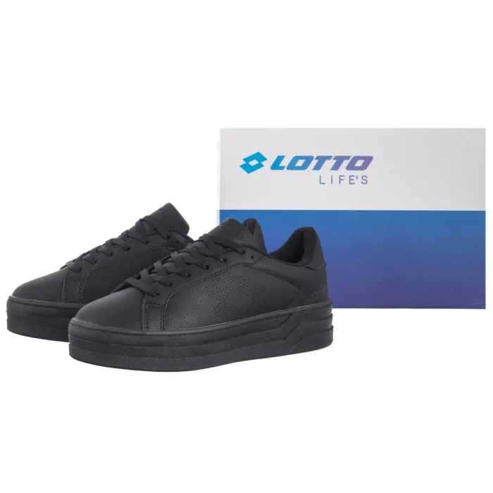 Sneakersy Lotto Pilo Oc 2400630W 1111 Black – zdjęcie 6