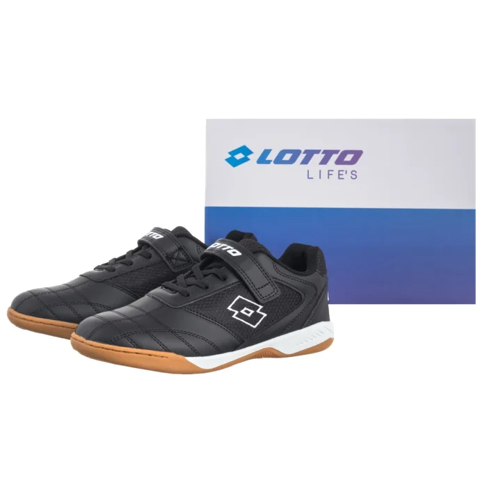 Halówki Lotto Whizzer K 2600120K 1110 Black/White – zdjęcie 6