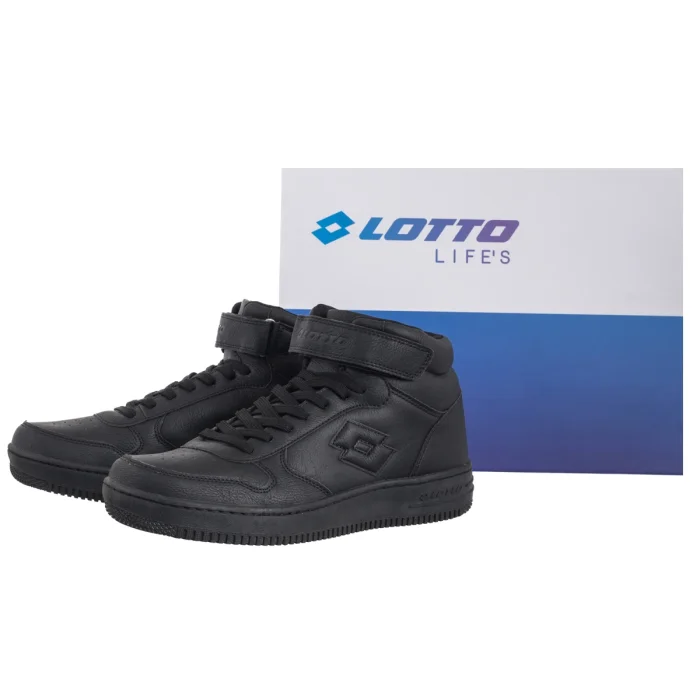 Buty Lotto Paliot Mid Oc 2400190U 1111 Black – zdjęcie 6