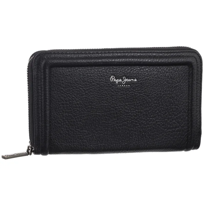 Portfel Pepe Jeans Code Wallet Black PL0700001 999 – zdjęcie 1