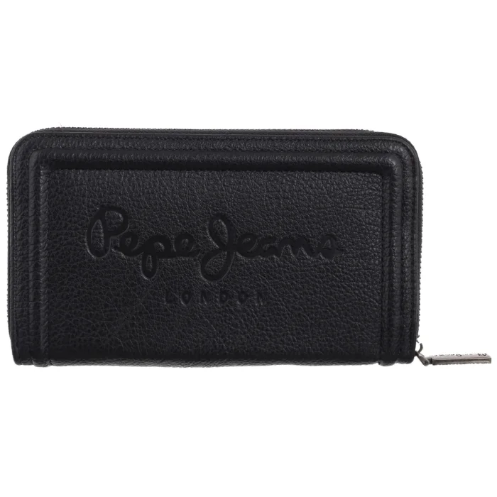 Portfel Pepe Jeans Code Wallet Black PL0700001 999 – zdjęcie 2