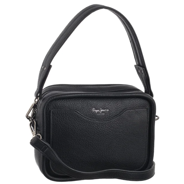 Torebka Pepe Jeans Bassy Code Black PL0300004 999 – zdjęcie 1
