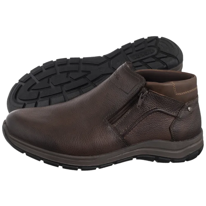Trzewiki Rieker Brązowe 03657-25 Brown – zdjęcie 1