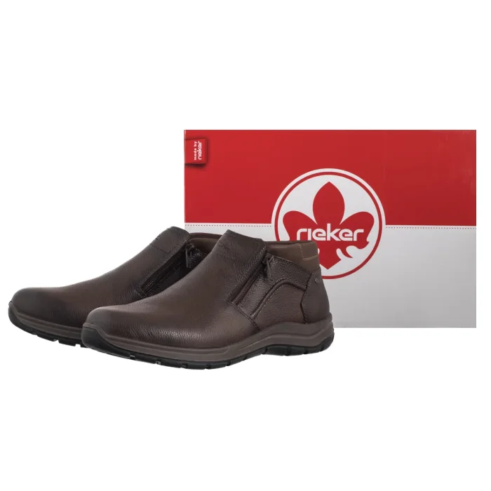 Trzewiki Rieker Brązowe 03657-25 Brown – zdjęcie 6