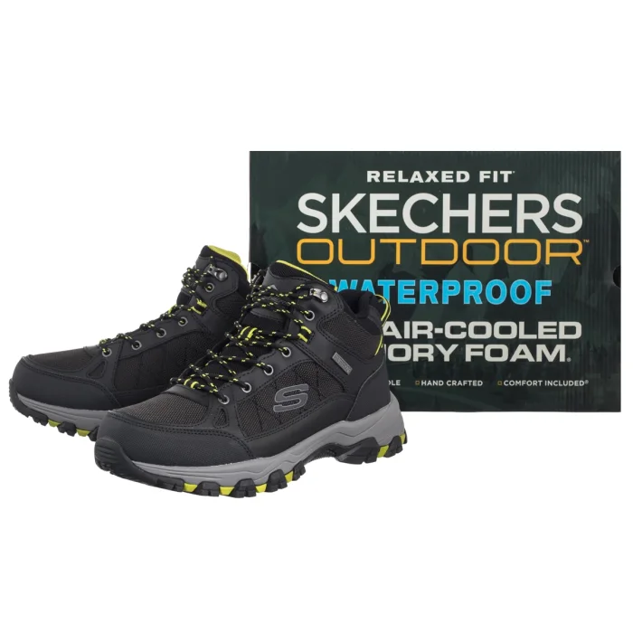 Buty Trekkingowe Skechers Selmen Black 204477/BLK – zdjęcie 6
