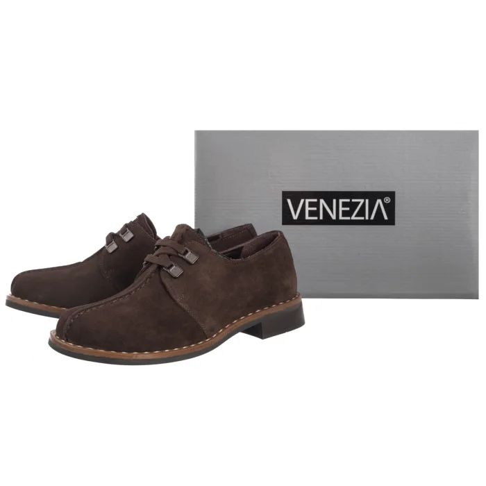Półbuty Venezia Brązowe V478-01970-02TDM – zdjęcie 6