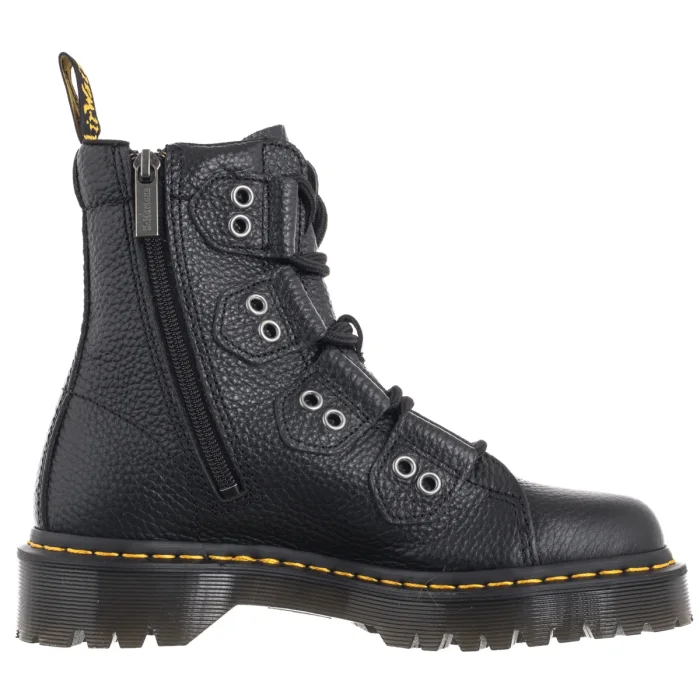 Trzewiki Dr. Martens 1460 Bex Ltt Milled Nappa Black 41750001 – zdjęcie 3