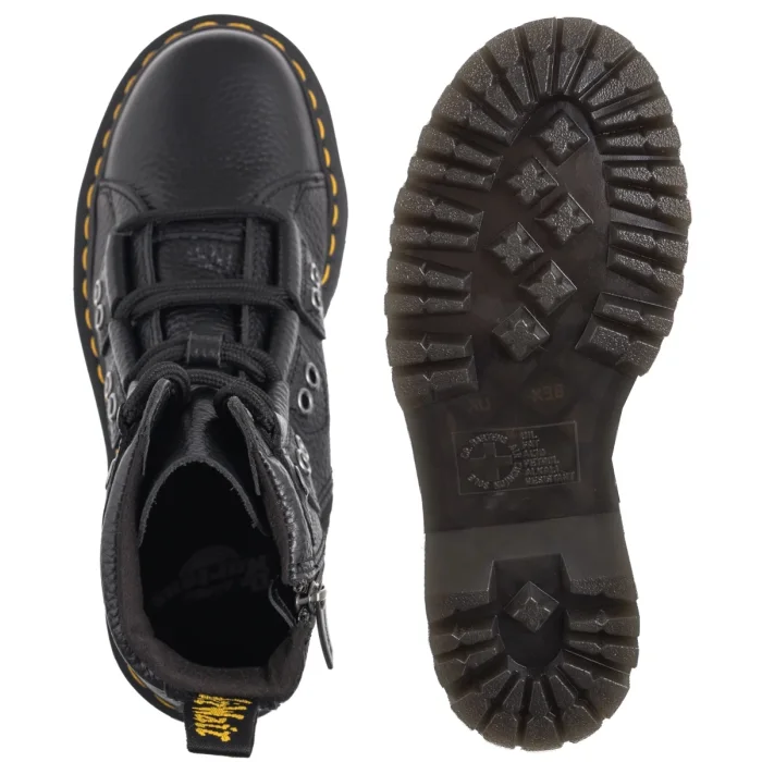 Trzewiki Dr. Martens 1460 Bex Ltt Milled Nappa Black 41750001 – zdjęcie 5