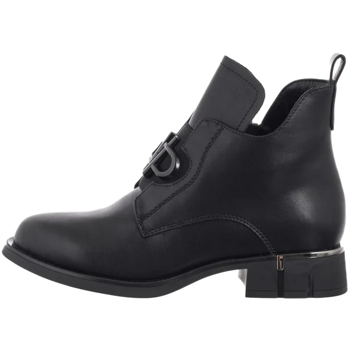 Botki Filippo Czarne DBT7191/25 BK – zdjęcie 2