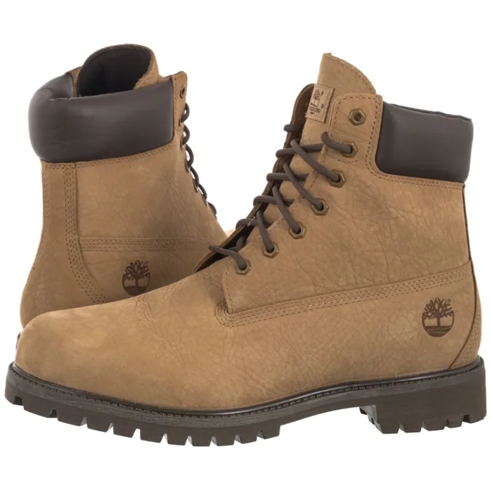 Trapery Timberland Premium 6 In Lace Waterproof MD Beige Nubuck W Dk 0A6G1R AFH – zdjęcie 1