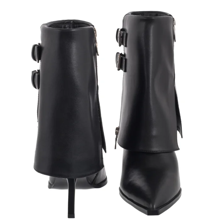 Botki Venezia Czarne V408-00273-01BLA – zdjęcie 4