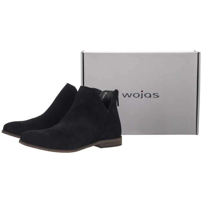 Botki Wojas Czarne 55002-61 – zdjęcie 6