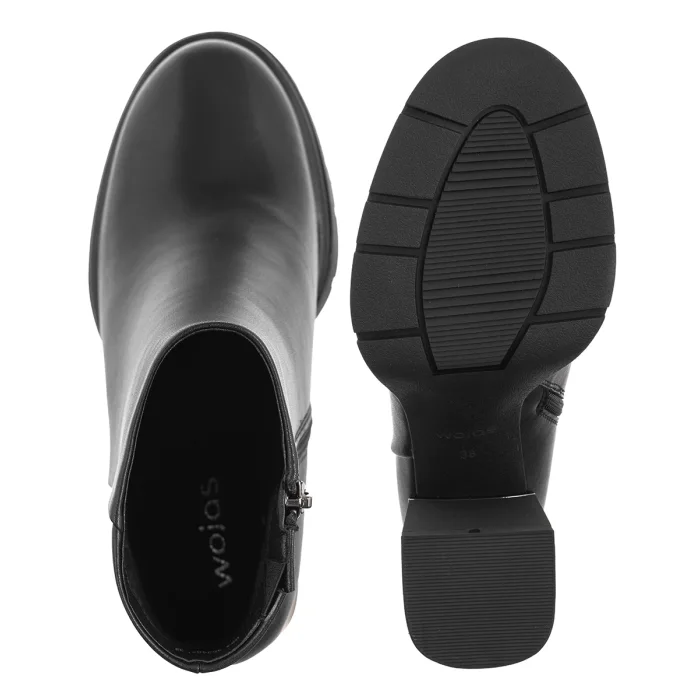 Botki Wojas Czarne 55340-51 – zdjęcie 5