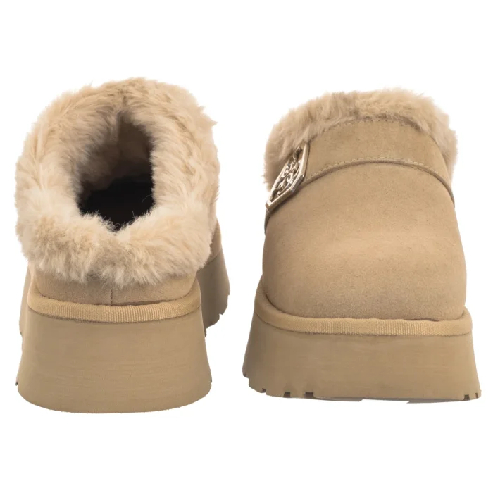 Kapcie Guess Dolmana2 FLFDOC ESU06 Nude – zdjęcie 4