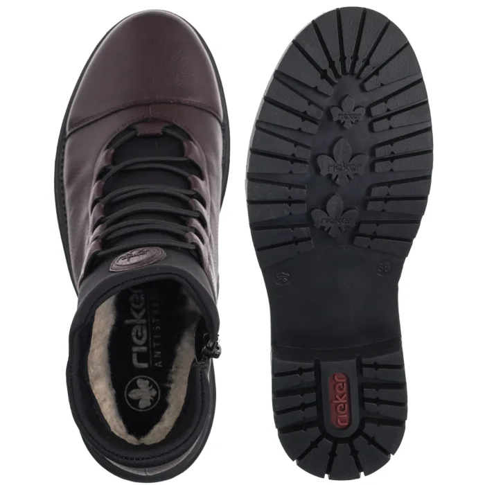 Botki Rieker Czerwone Y3163-35 Red – zdjęcie 5
