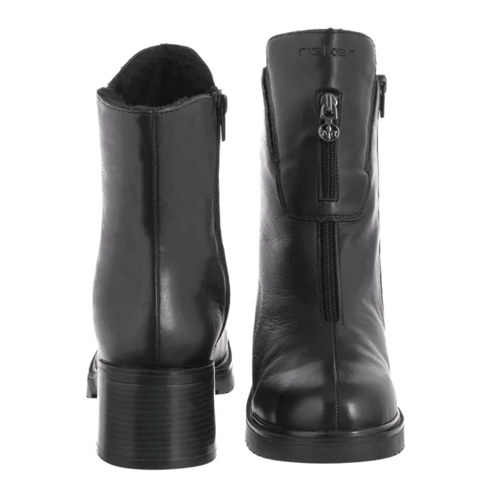 Botki Rieker Czarne Y5255-00 Black – zdjęcie 4