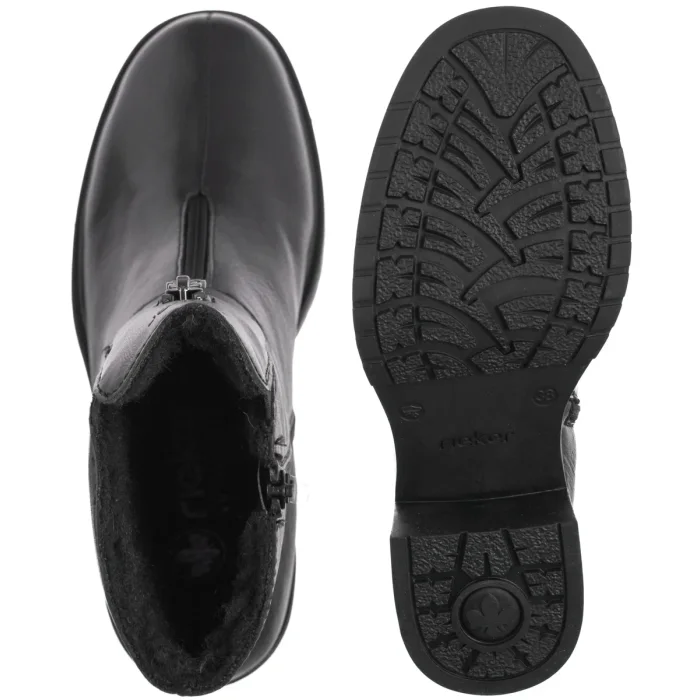 Botki Rieker Czarne Y5255-00 Black – zdjęcie 5